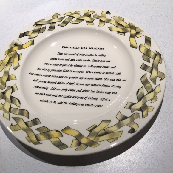 Homer Laughlin for invento NY 1969 recipe vintage dinner plates lot of four - Picture 3 of 13